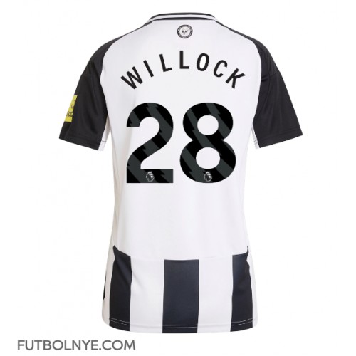 Camiseta Newcastle United Joe Willock #28 Primera Equipación para mujer 2024-25 manga corta